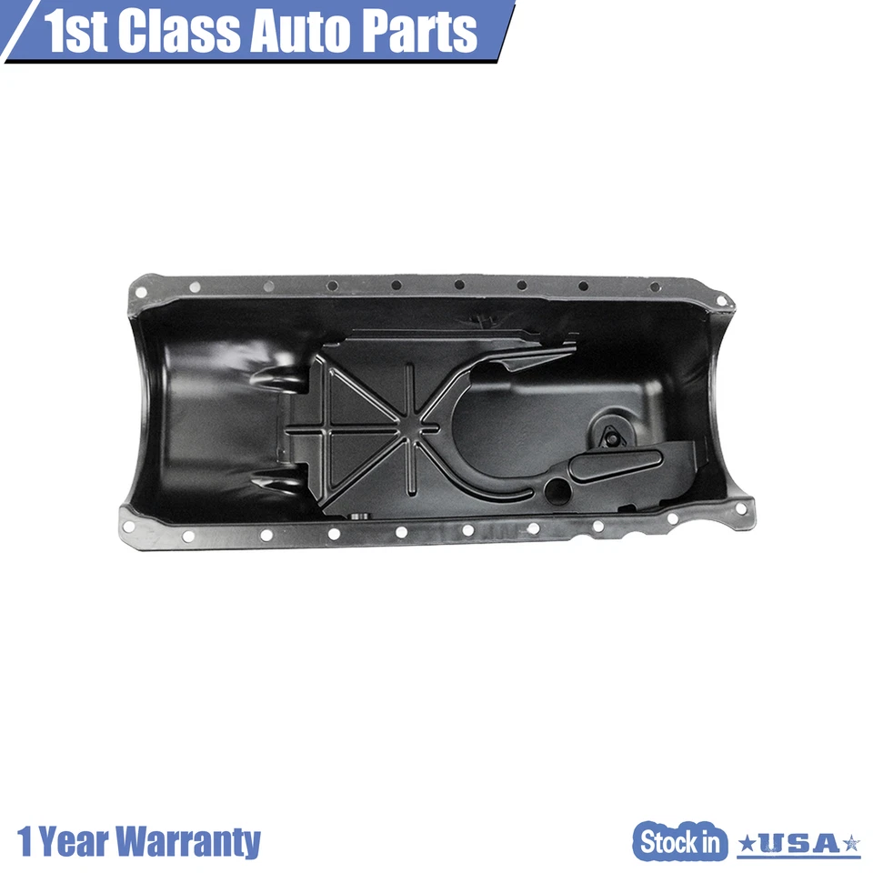 Engine Oil Pan Steel For 91-96 C60 C70 Kodiak 97-00 C6500 C7500 Kodiak Topkick Foto 3 de 4