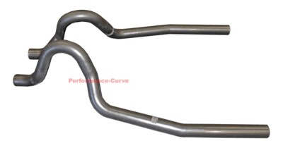 86-04 Ford Mustang GT LX Cobra 4.6 5.0 Performance Mandrel Bent 2.5'' Tail Pipes