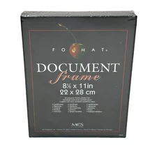 MCS 3-Pack Document Frames 8.5 x 11 Format Certificates Diplomas Awards Photos