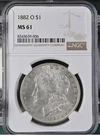 1882-O Morgan Dollar NGC Certified MS61