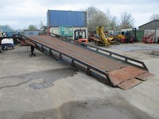 Lantern 10 t on Loading ramp container ramps dock forklift yard mobile delivery