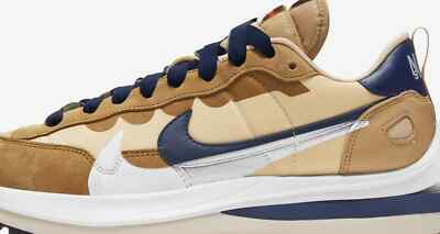 DD1875-200 Nike Vaporwaffle sacai Sesame Blue Void Tan White Navy