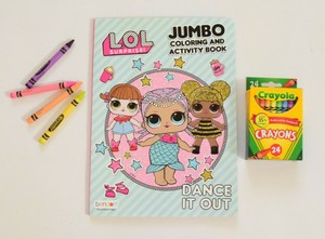 Download Lol Coloring Book Jumbo Coloring Book Doll Coloring Book With Crayola Crayons Ebay
