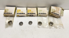 LOT OF 5 NEW OLD STOCK PEER 4.76MM X 12.7MM X 4.98MM BEARINGS 7R3