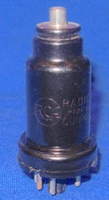 Strong Early RCA Original Flat Top 6K7 Vacuum Tube Excellent Paint