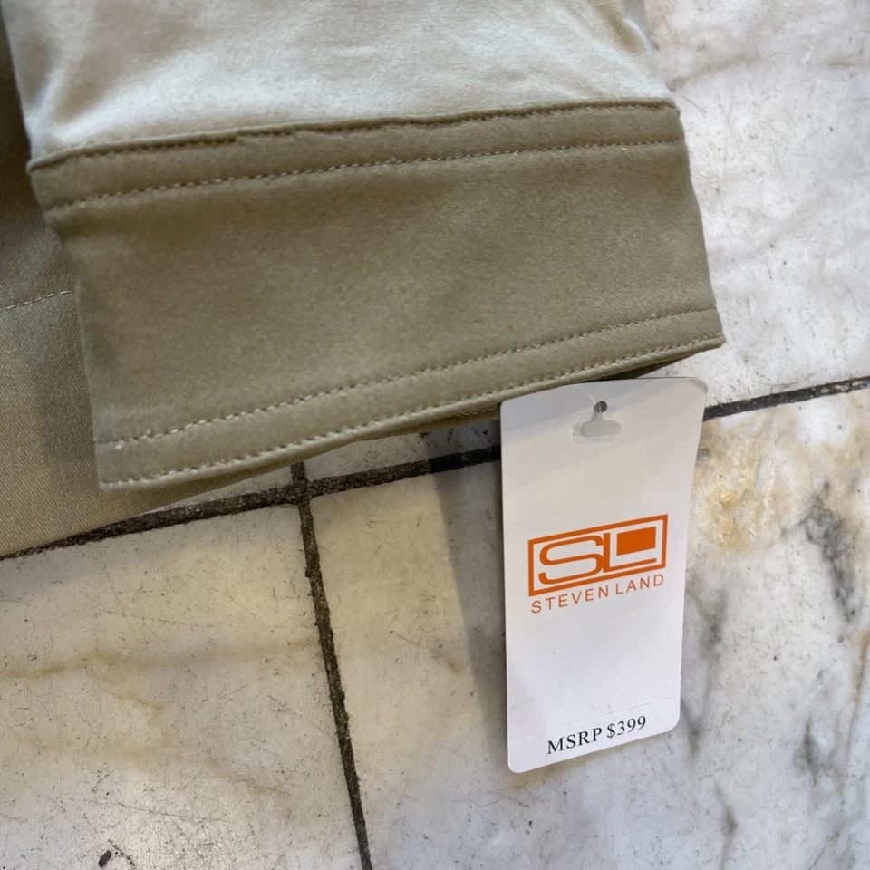 Conjunto de bolsos para caminhada terno safári multicolorido masculino Steven Land novo com etiquetas tamanho 3XL - Imagem 4 de 4