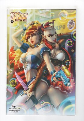 Grimm Fairy Tales Inferno Rings of Hell #3 Jason Cardy ComiKaze 1/500 Variant NM