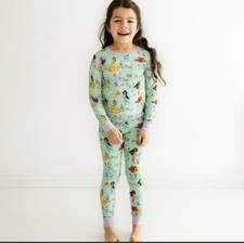 Little Sleepies LS Size 2T Disney Princess Dreams Pajama PJ Set NWT