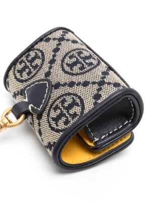New Tory Burch T Monogram Jacquard AirPods Case 84147 $148 | eBay