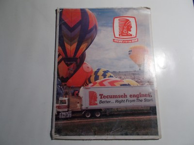 #ad 1991 1992 TECUMSEH TECHNICIANS SEMINAR FOLDER BOOKLET AND TROUBLESHOOTING CHARTS $18.95