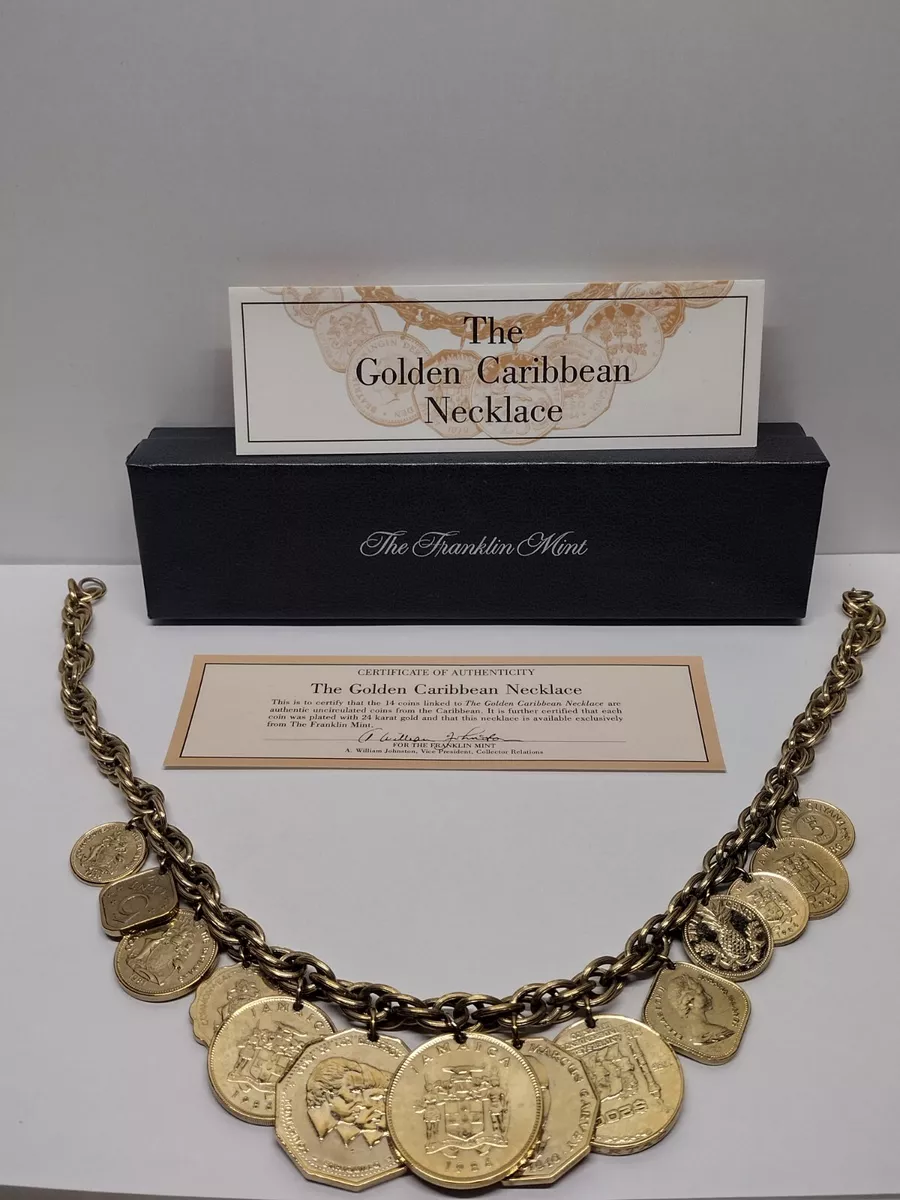 Franklin mint necklace clearance