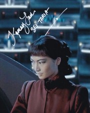 KAMAY LAU signed Autogramm 20x25cm STAR WARS in Person autograph COA