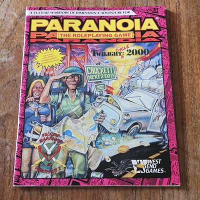 PARANOIA Twilight Cycle 2000 RPG WEG 12018