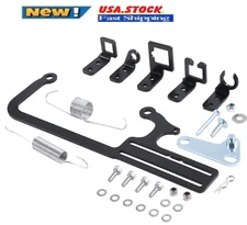 Carburetor Throttle Bracket Cable Mount Kit fit Holley Carb Sniper EFI Edelbrock