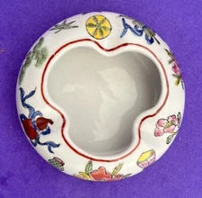 Vintage Porcelain Oriental Made in Macau. Ashtray/Trinket Dish SALE!