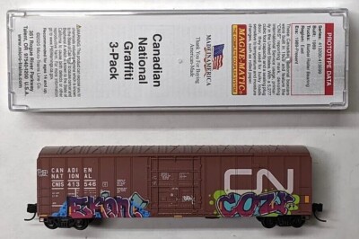 MTL Micro-Trains 02753460 Canadian National CNIS 413546 FW Factory Weathered
