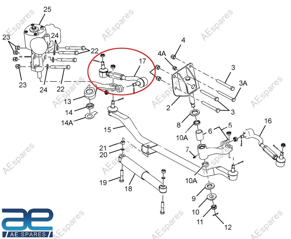 Tie Rod End LH For Tata Safari Dicor 3.0L 2.2L Telcoline 2l 3L G269946600121 S2u - Image 2 of 4