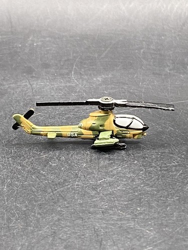 Micro Machines Galoob Helicopter Military Bell Boeing USA Camo Vintage Toy - Picture 3 of 7