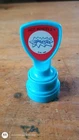 Vintage 1984 Mattel Hot Wheels CRACK-UPS Blue Stamp Toy Car Rubber Stamp