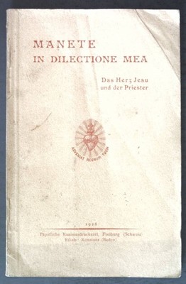 Manete in Dilectione Mea; 1579067