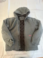 Wolverine Grayson Marron Fonce Men's Hooded Jacket COAT Size M