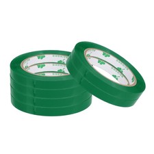 6 Pcs 1/2 Inch x 109 Yard Bag Sealing Tape Poly Plastic Bag Sealer Tape Green