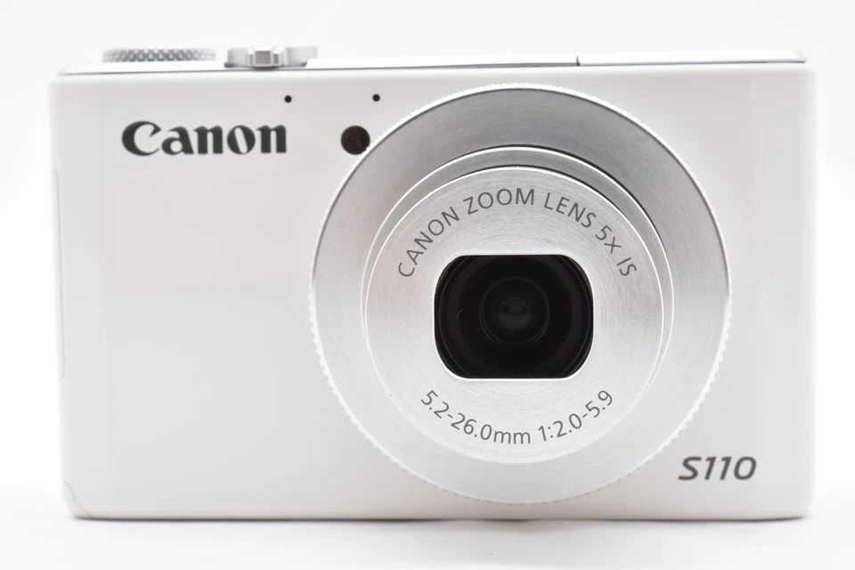 Exc+++ Canon PowerShot S110 12.1MP Digital Camera - White - Image 3 of 4