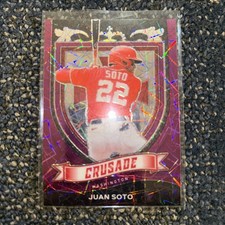 2021 Panini Chronicles - Crusade Juan Soto #18 Purple Velocity