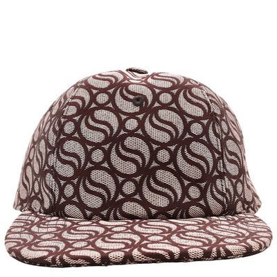 Stella Mccartney S-Wave Monogram Jacquard Baseball Cap