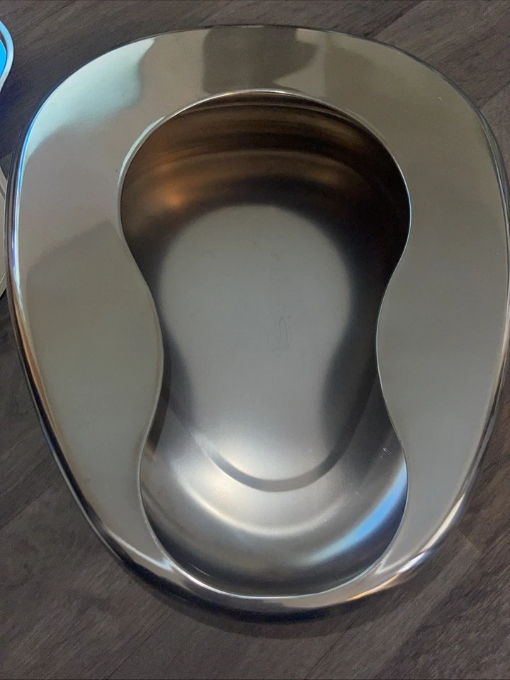 Nuevo confort e higiene: juego de sartenes grandes de acero inoxidable para cama bolsas-30 forros y guantes Foto 3 de 4