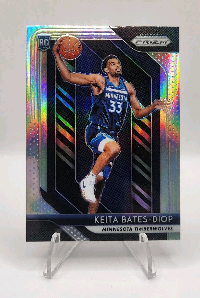 2018-19 Panini Prizm Silver Keita Bates-Diop #47 Rookie 