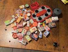 Lot of Miniature Toys Food Groceries
