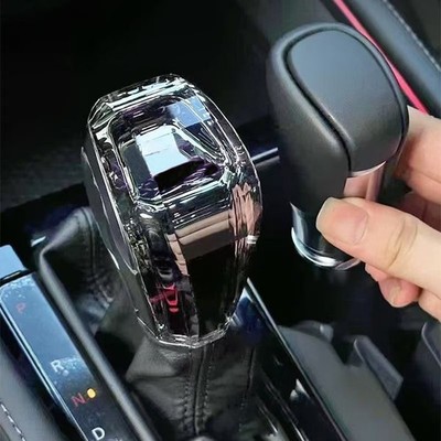 CRYSTAL GEAR SHIFT KNOB Handle With LED Light For Honda Accord Civic Spirior CRV