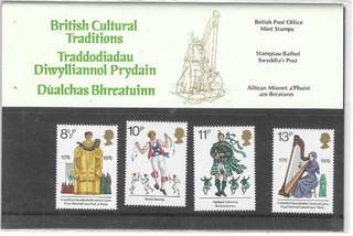 GB Presentation Pack British Cultural Traditions 1976 (905)