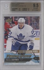 2016 Upper Deck Young Guns Exclusives 64/100 Nikita Zaitsev BGS 9.5 GEM MINT y1d