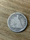 1888S Seated Liberty Quarter G