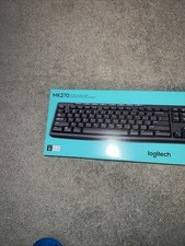 Brand New Logitech MK2270 Wireless Keyboard and Mouse Combo - Black 920-008813 