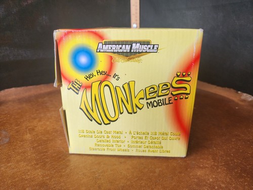 ERTL American Muscle The Monkee Mobile 1:18 Scale Diecast Metal Red Car - Picture 9 of 10