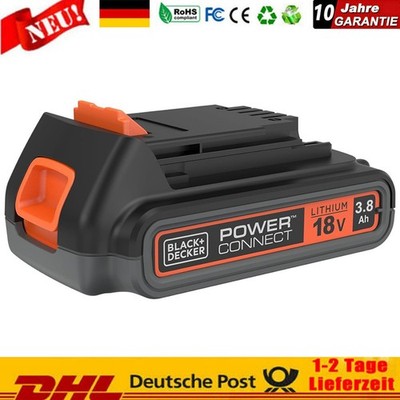 Akku 18V Lithium DE für BLACK+DECKER BL2018 BL1318 BL4018 BL1518 LBXR20