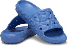 Crocs Classic Geometric Slide V2 Elemental Blue Men's 7 Women's 9