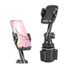 Universal Adjustable Long Neck Car Cup Phone Holder for Trucks, SUVs, No Shak...