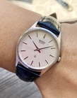 1980 Vintage Seiko Emblem Chariot JDM Quartz Watch 33mm Stainless Steel 8221