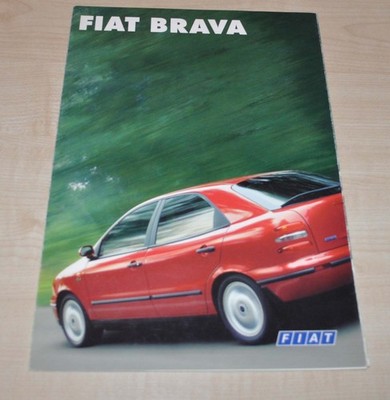 FIAT Brava Brochure Prospekt ENG