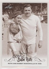 2016 Leaf Babe Ruth Collection Babe Ruth Rabbit Maranville #61 HOF id4