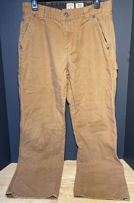 Red Head Canvas Carpenter Pants Workwear Men s 32x30