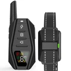 3300 FT Dog Shock Training Collar Remote Rechargeable Waterproof Pet LCD Trainer