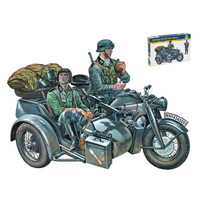 Zundapp KS750 With Sidecar Kit 1:35 Italeri Kit Mezzi Militari -D- Neues Modell