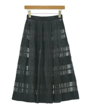 MICHEL KLEIN Long/Maxi Length Skirts Black(Patterned) 2200600666127
