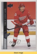 2020-21 Upper Deck Extended Series French Troy Stecher #550 READ 8t3