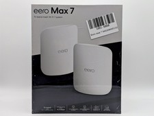 Eero Max 7 Tri-Band Mesh Wi-Fi 7 Router - 10 Gbps Ethernet 2 Pack 
